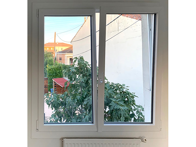 Fenêtre PVC avec oscillobattant
